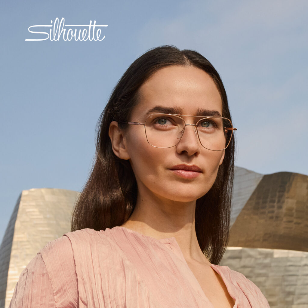 Silhouette Pure Visionary ženska korekcijski okvir 4571 3530 Glossy Rosegold