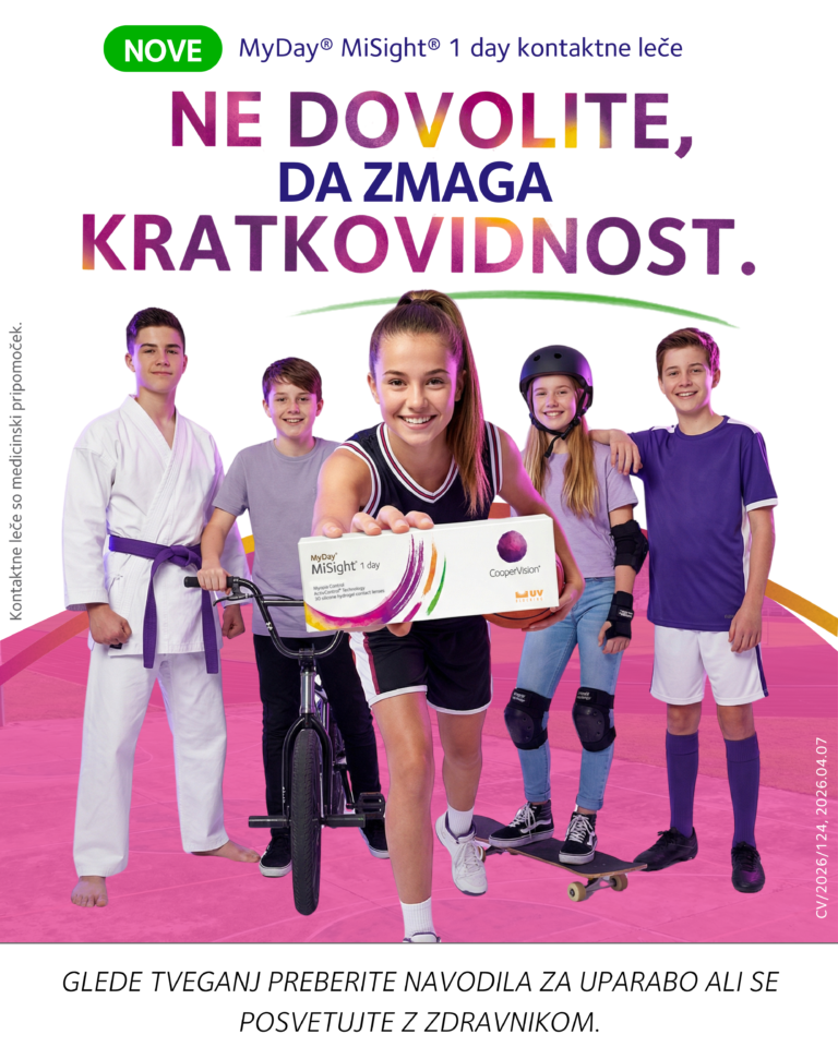 MyDay MiSight za kratkovidnost pri otrocih