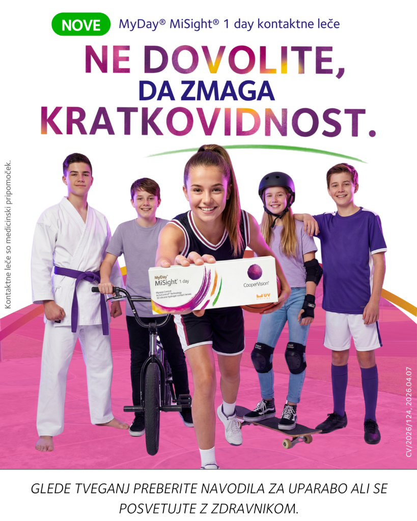 MyDay MiSight za kratkovidnost pri otrocih